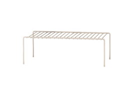 Hermia SM044-W Organizador de Cocina Metálico Blanco 390x210x135mm